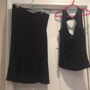 White House black market shirt and tank set